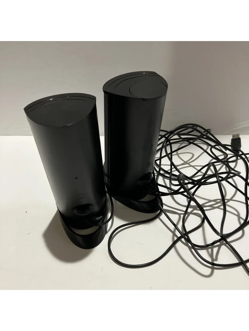 Black Dell AX210 USB Powered Multimedia Speaker System  works